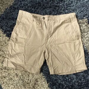 INC International Concepts Cream Shorts